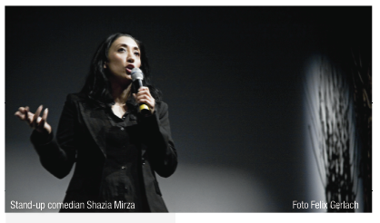 Stand-up comedian Shazia Mirza 